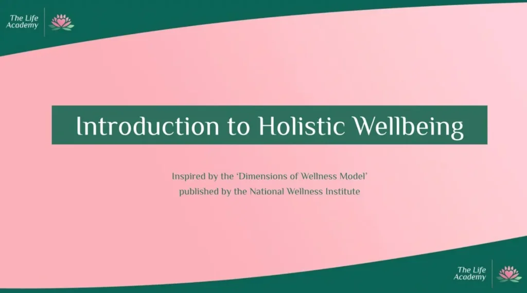 Holistic Wellbeing Course