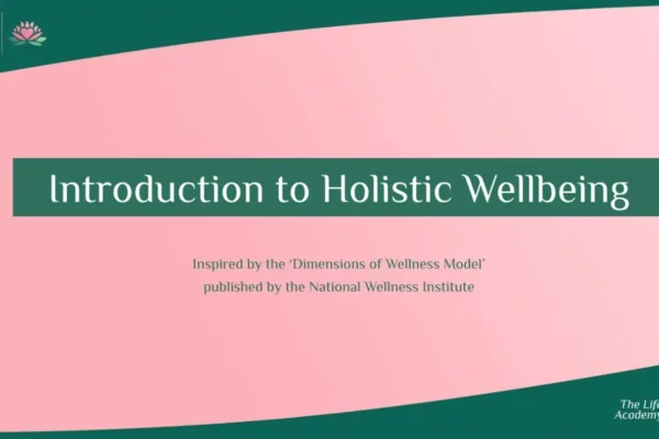 Holistic Wellbeing Course